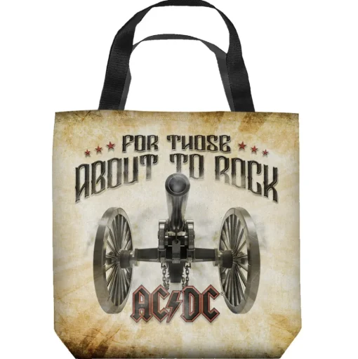 AC/DC - Cannon Bang Tote Bag