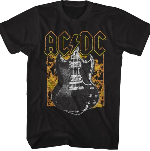 AC/DC - Fire & Guitar