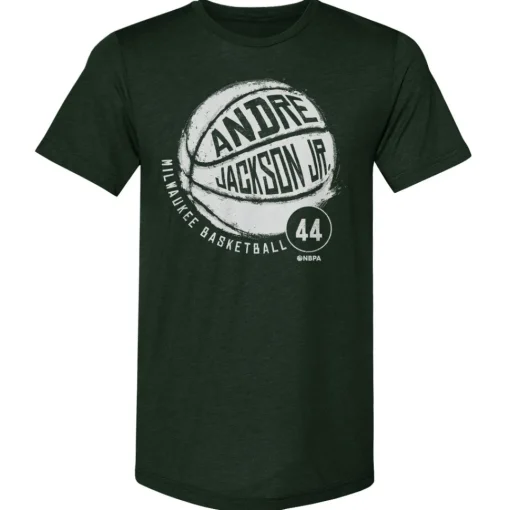 Andre Jackson Jr. Milwaukee Basketball WHT