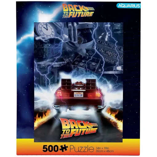 Back To The Future Out A Time 500 Piece Jigsaw Puzzle