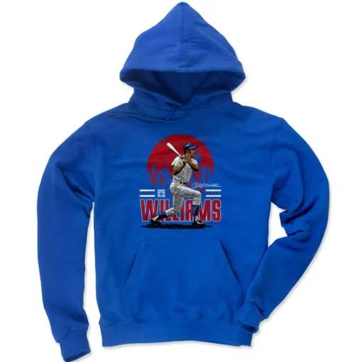 Billy Williams Chicago Skyline WHT