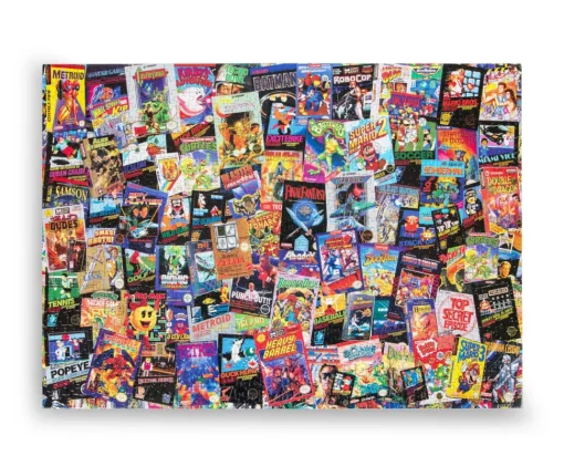 8-Bit Armageddon Retro Video Game Puzzle | 1000 Piece Jigsaw Puzzle