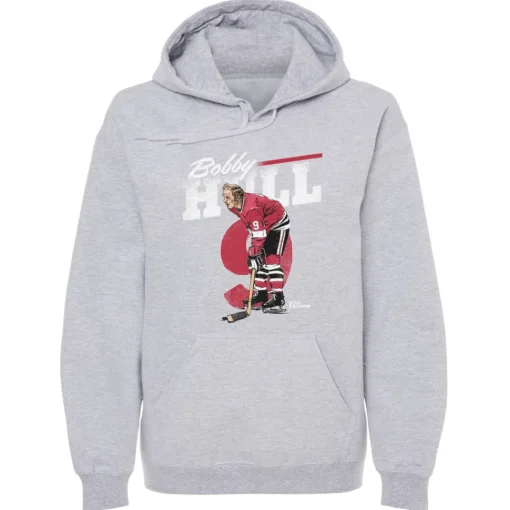 Bobby Hull Chicago Retro WHT