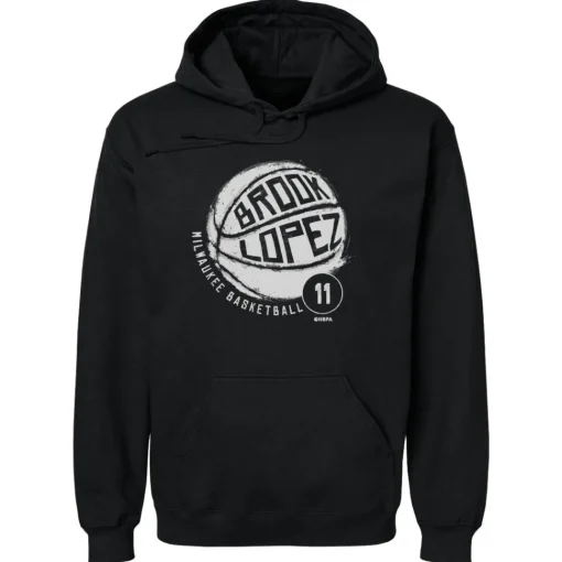Brook Lopez Milwaukee Basketball WHT