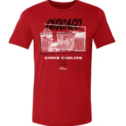 Chris Chelios Chicago Tones WHT
