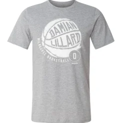 Damian Lillard Milwaukee Basketball WHT