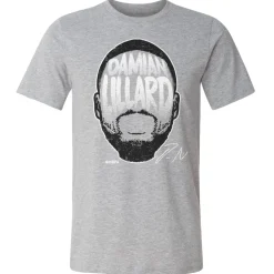 Damian Lillard Milwaukee Player Silhouette WHT