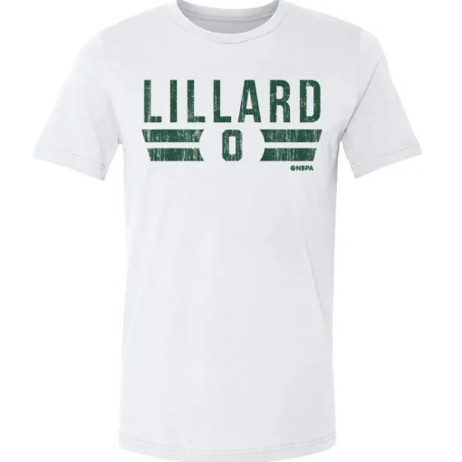 Damian Lillard Milwaukee Font
