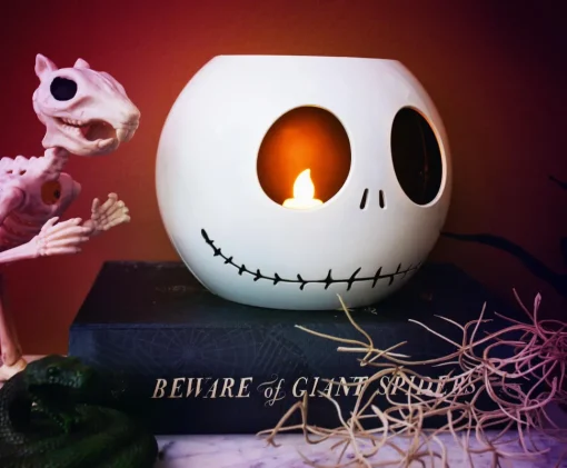 Disney The Nightmare Before Christmas Jack LED Flickering Flameless Candle
