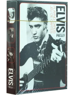 Elvis Presley Black & White Playing Cards | 52 Card Deck + 2 Jokers