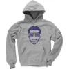Eric Dickerson Los Angeles R Player Silhouette WHT