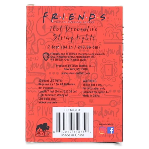 Friends Central Perk 7-Foot Indoor String Lights