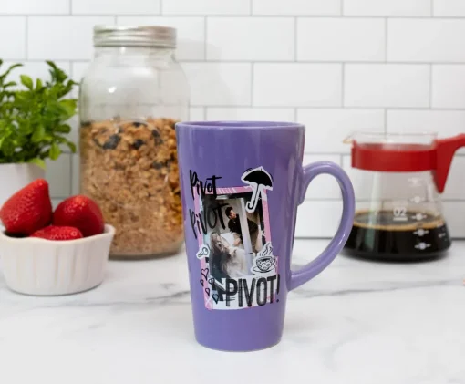 Friends "Pivot" Ceramic Latte Mug | Holds 16 Ounces