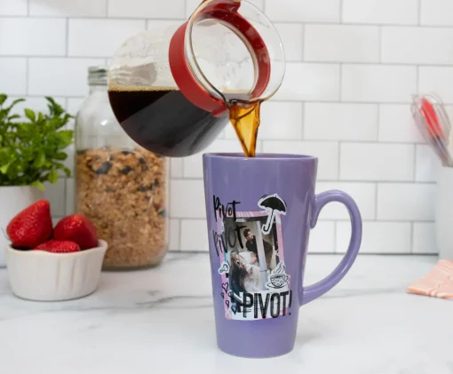 Friends "Pivot" Ceramic Latte Mug | Holds 16 Ounces