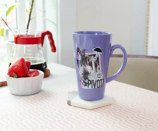 Friends "Pivot" Ceramic Latte Mug | Holds 16 Ounces