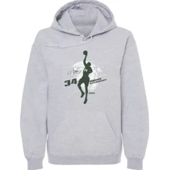 Giannis Antetokounmpo Milwaukee Silhouette WHT