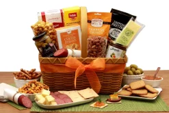 Gourmet Picnic Basket Gift Basket