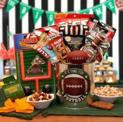 It's Football Time Gift Pail