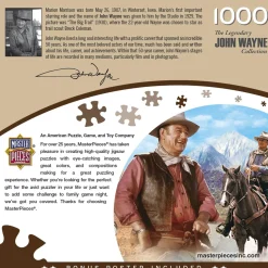 John Wayne On the Trail 1000 Piece Jigsaw Puzzle
