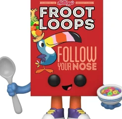 Kelloggs Funko POP Vinyl Figure | Froot Loops Cereal Box