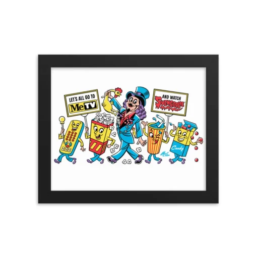 Let's All Go Svengoolie® Art Print by Mitch O'Connell (2022 Series)