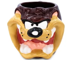 Looney Tunes Taz Sculpted Ceramic Mug | Holds 24 Ounces