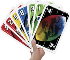 Mattel Games - Giant UNO NFL Card Game