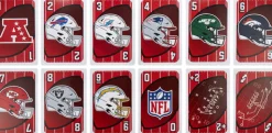 Mattel Games - Giant UNO NFL Card Game