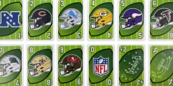 Mattel Games - Giant UNO NFL Card Game