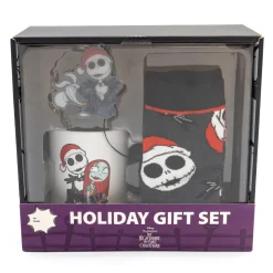 Nightmare Before Christmas Mug, Socks, and Ornament Bundle