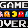 Pac-Man "Game Over" Fleece Throw Blanket | 45 x 60 Inch Cozy Blanket