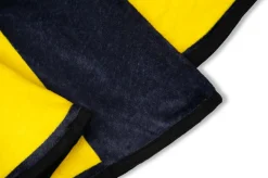 Pac-Man Video Game Character Large Round Fleece Throw Blanket | 60-Inch Diameter