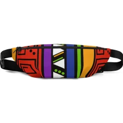 80's Shapes Fanny Pack