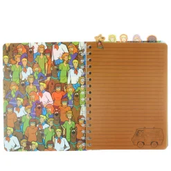 Scooby-Doo Mystery Machine 5-Tab Spiral Notebook With 75 Sheets