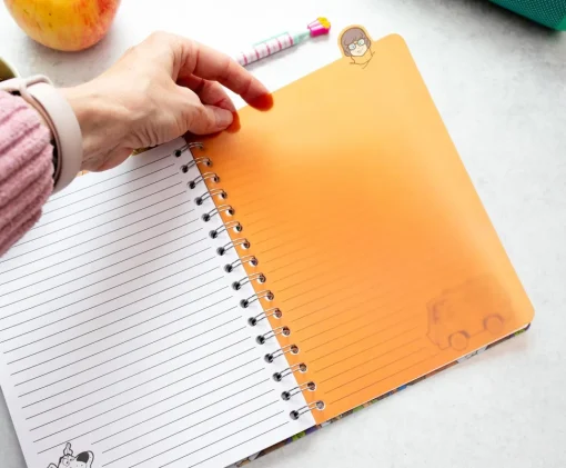 Scooby-Doo Mystery Machine 5-Tab Spiral Notebook With 75 Sheets