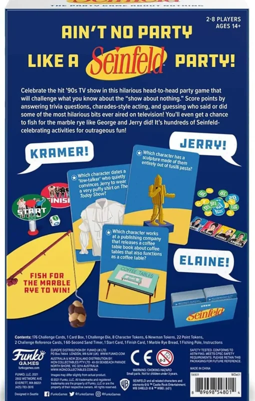 Seinfeld The Party Game About Nothing | Funko Games