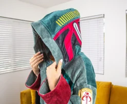 Star Wars Boba Fett Unisex Hooded Bathrobe for Adults