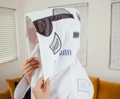 Star Wars Stormtrooper Unisex Hooded Bathrobe for Adults
