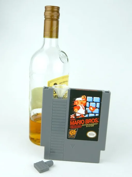 Super Mario Bros NES Cartridge Flask | Licensed Nintendo Merchandise 5oz
