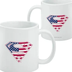 Superman - American Flag Shield Mug