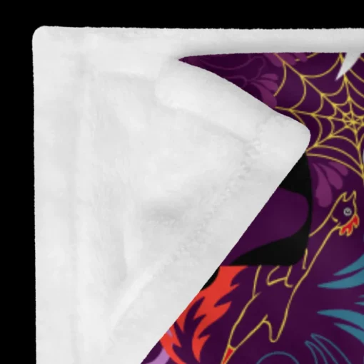 Svengoolie® "Film & Floral" Throw Blanket