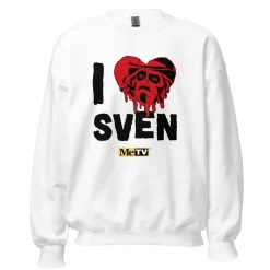 Svengoolie® "I Heart Sven" Crewneck Sweatshirt