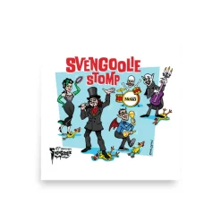 Svengoolie® 45th Anniversary Poster by Jeff Carlson