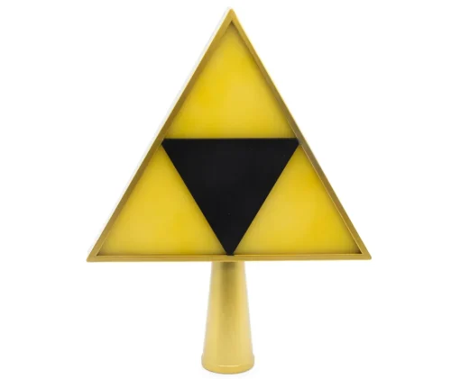 The Legend of Zelda 7-Inch Triforce Light-Up Holiday Tree Topper Decoration