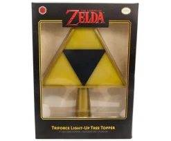 The Legend of Zelda 7-Inch Triforce Light-Up Holiday Tree Topper Decoration
