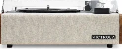 Victrola Eastwood II Turntable - Dual Bluetooth - 3 Speed - Built-in Speaker (Oak)