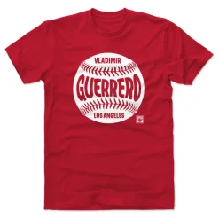 Vladimir Guerrero Los Angeles Baseball WHT