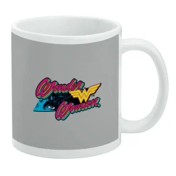 Wonder Woman - 80's Airbrush Font Mug