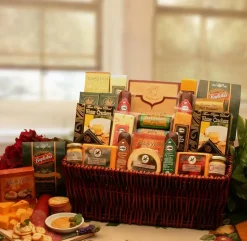 A Classic Selection Deluxe Meat & Cheese Gourmet