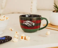 A Nightmare on Elm Street Sweater Claws Ceramic Soup Mug | Holds 24 Ounces